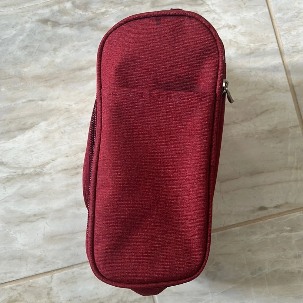 Red Hanging Bath Organizer